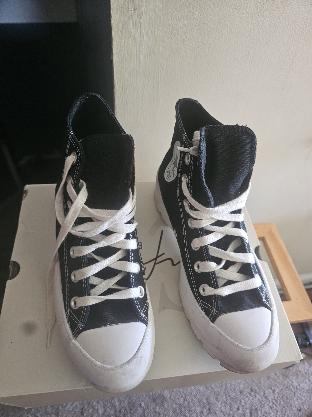 Converse Chuck Taylor All Star High Top Sneakers - Black/White